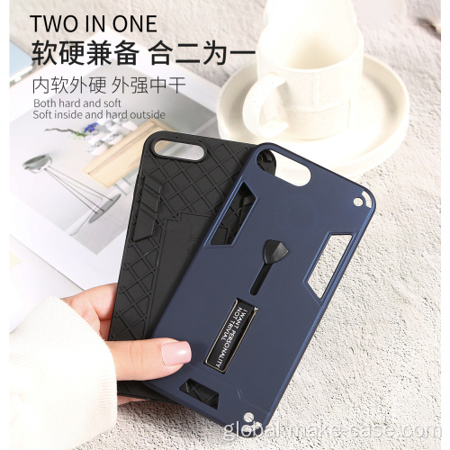 Pu Leather Phone Case For Sale Shock proof PC+TPU combination TPU case Factory